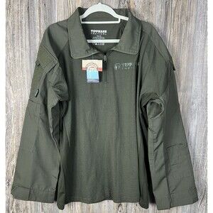 NEW Tippmann Tactical TDU Paintball Jersey Olive Green Mens Size XL‎